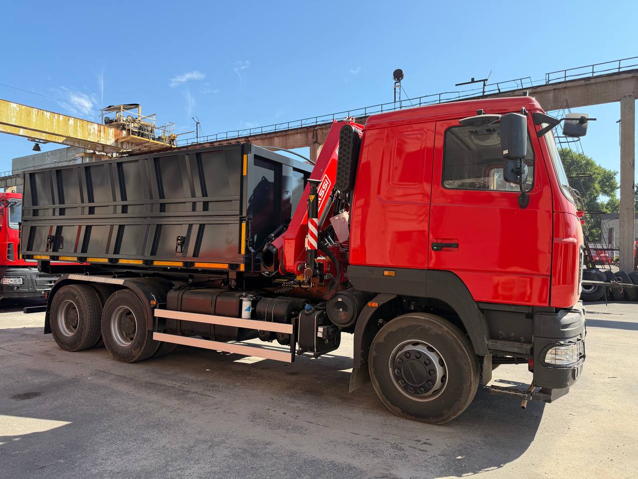 МАЗ-65012J с КМУ F155A.0.22
