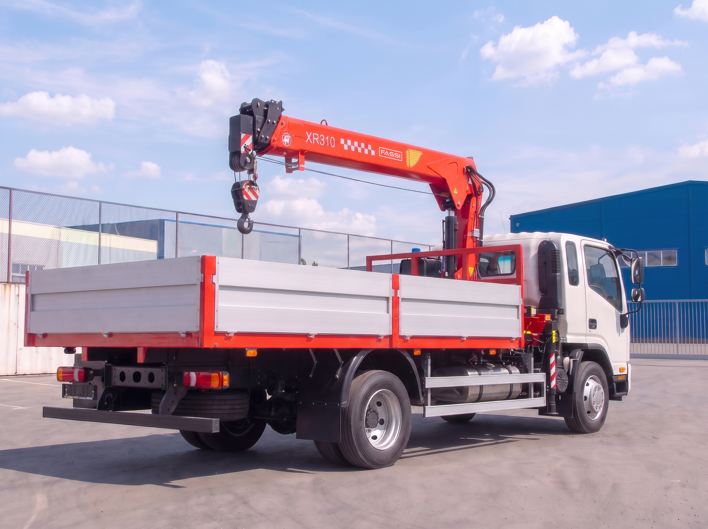 JAC N120  с КМУ FASSI XR314