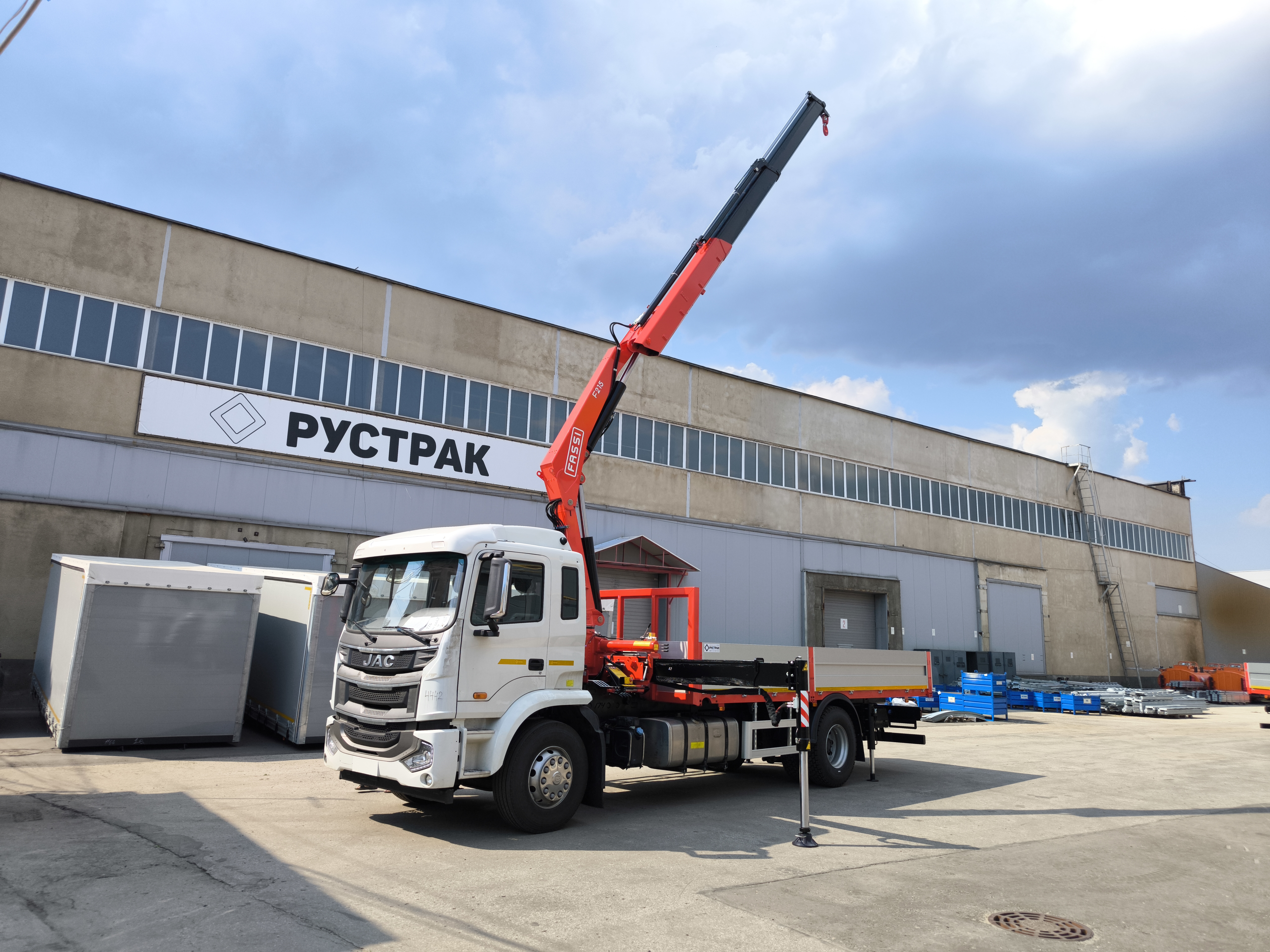 JAC N200 с КМУ FASSI F215A.0.22