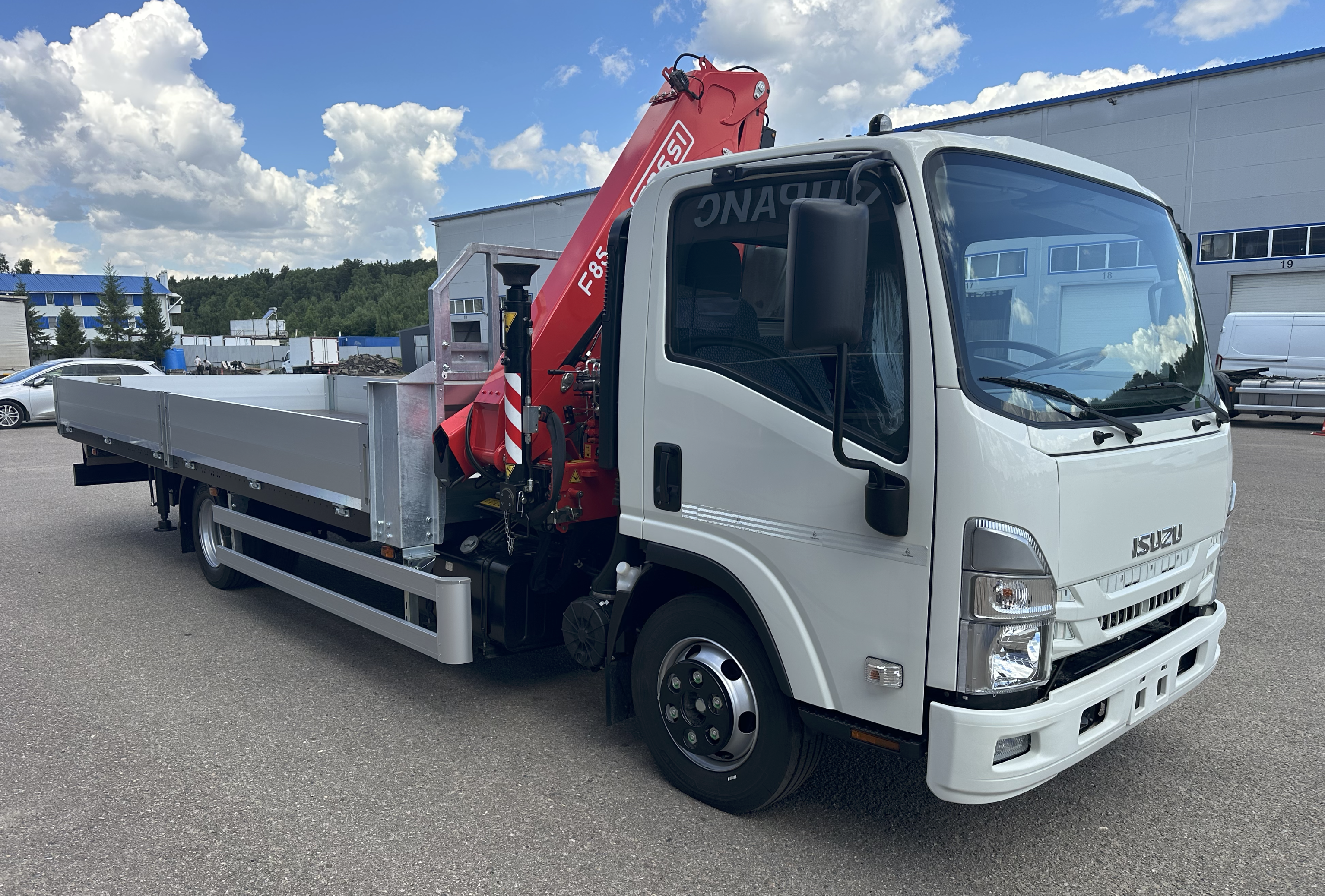 ISUZU NQR 90 c КМУ FASSI F85В.0.22