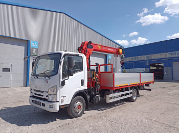 ISUZU NPR 75 c КМУ FASSI XR314